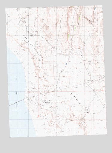 Leonards Hot Springs, CA USGS Topographic Map