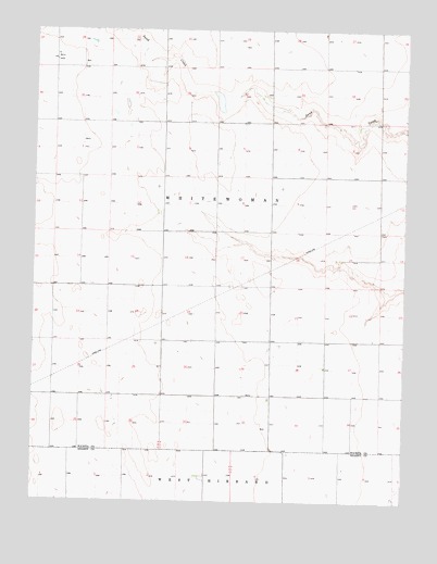 Leoti SW, KS USGS Topographic Map