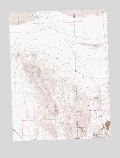 Leppy Peak, NV USGS Topographic Map