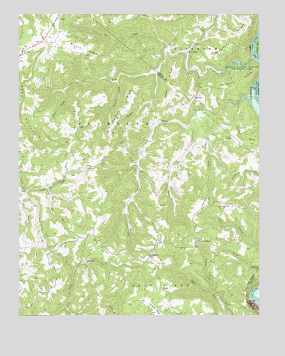 Lerona, WV USGS Topographic Map