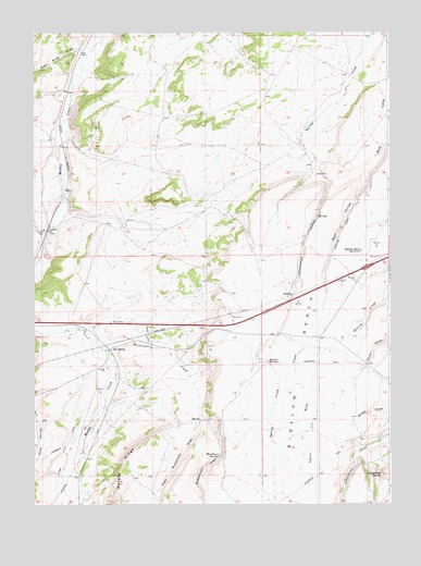 Leroy, WY USGS Topographic Map