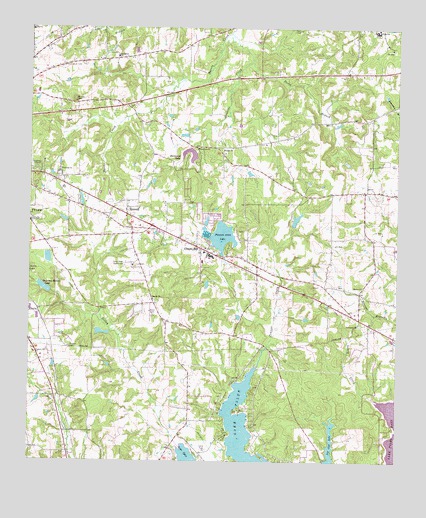 Bascom, TX USGS Topographic Map