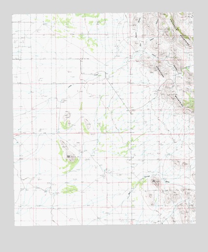 Leslie Canyon, AZ USGS Topographic Map