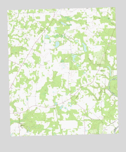 Leslie SE, GA USGS Topographic Map