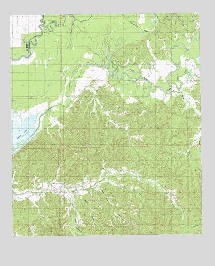 Lessley, MS USGS Topographic Map