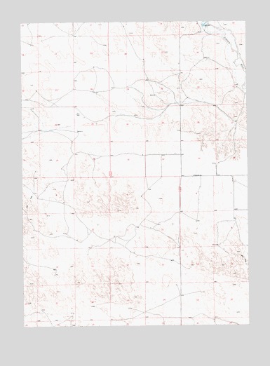 Agate NW, NE USGS Topographic Map