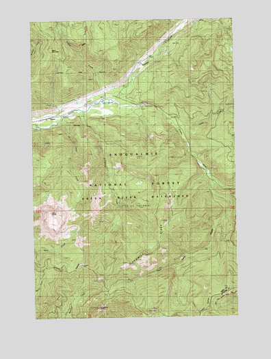Lester, WA USGS Topographic Map