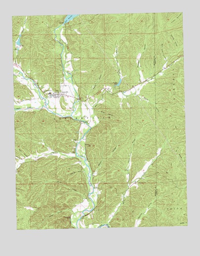 Lesterville, MO USGS Topographic Map