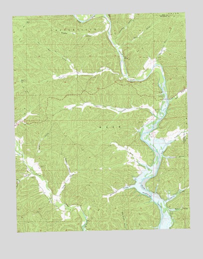 Lesterville SE, MO USGS Topographic Map