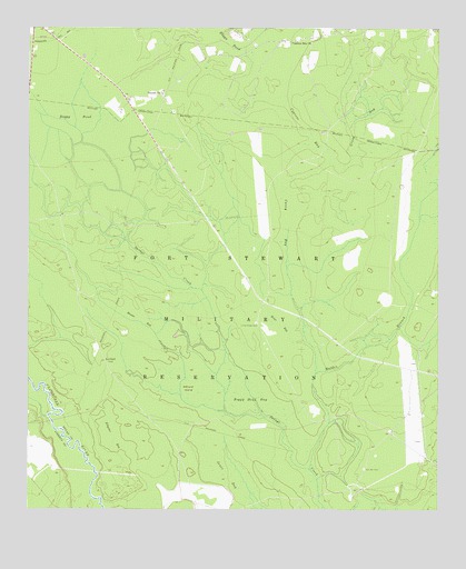 Letford, GA USGS Topographic Map