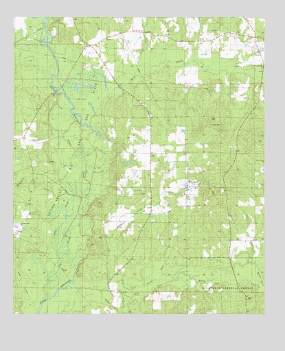 Leton, LA USGS Topographic Map