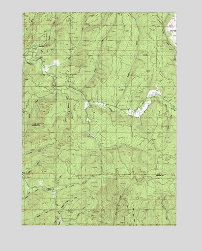 Letz Creek, OR USGS Topographic Map