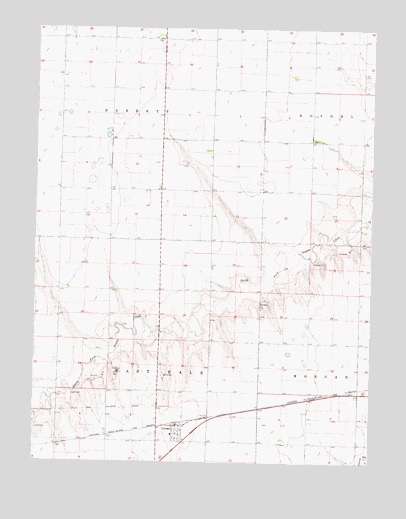 Levant, KS USGS Topographic Map