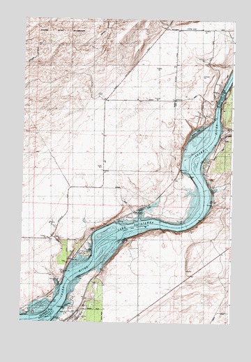 Levey, WA USGS Topographic Map