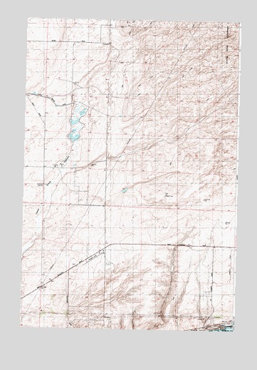 Levey SW, WA USGS Topographic Map