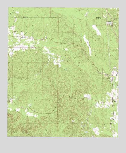 Bashi, AL USGS Topographic Map