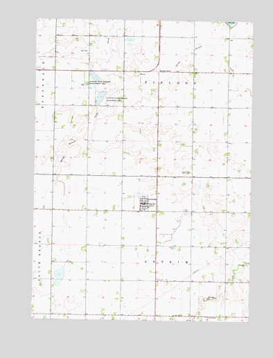 Lewisville, MN USGS Topographic Map