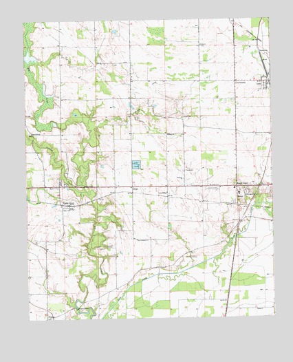 Lexa, AR USGS Topographic Map