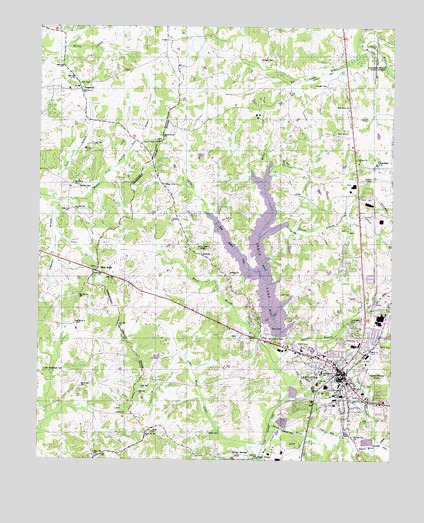Lexington, TN USGS Topographic Map