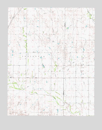 Lexington, KS USGS Topographic Map