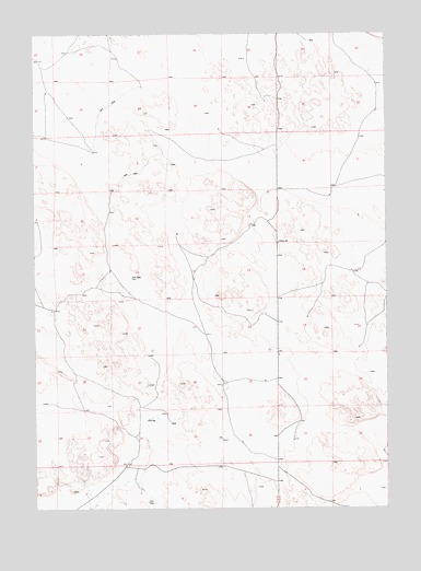 Agate SW, NE USGS Topographic Map