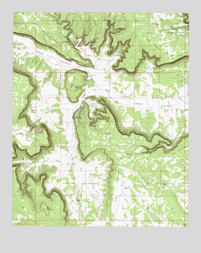 Leyba, NM USGS Topographic Map