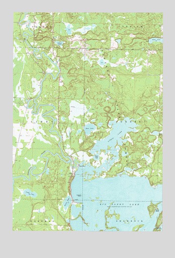 Libby, MN USGS Topographic Map