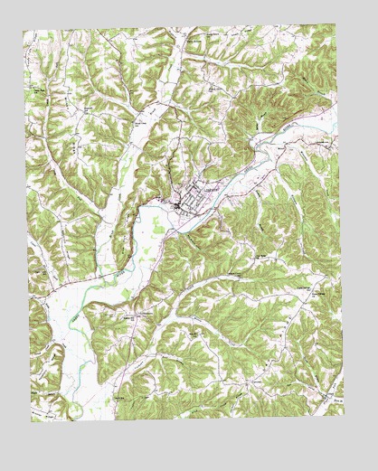 Liberty, KY USGS Topographic Map