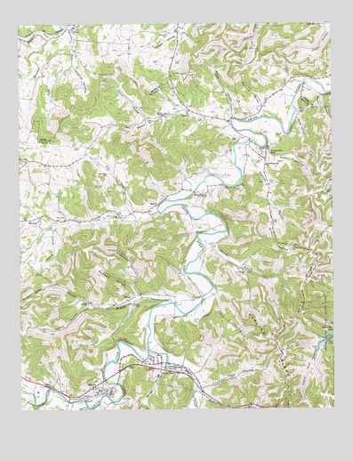Liberty, TN USGS Topographic Map