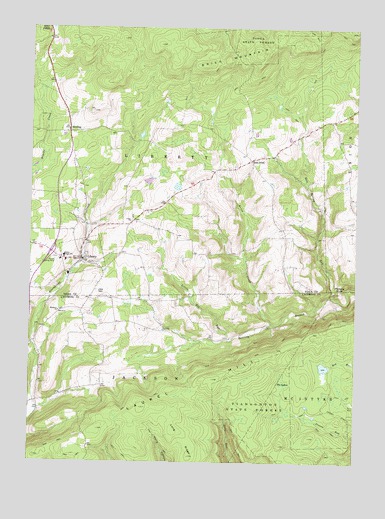 Liberty, PA USGS Topographic Map