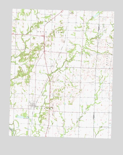 Liberty, KS USGS Topographic Map