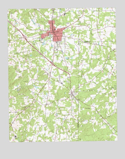 Liberty, NC USGS Topographic Map