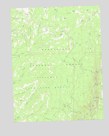 Liberty Hill, CA USGS Topographic Map