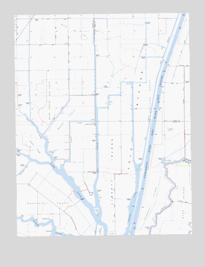Liberty Island, CA USGS Topographic Map