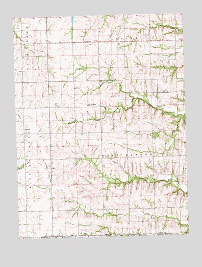 Liberty SE, NE USGS Topographic Map