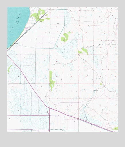 Basinger SW, FL USGS Topographic Map