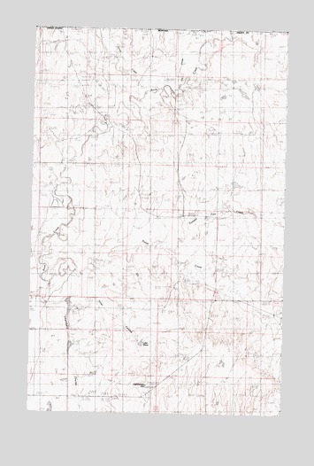 Lighthouse Hill, MT USGS Topographic Map