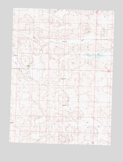 Lightning Valley, NE USGS Topographic Map
