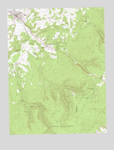 Ligonier, PA USGS Topographic Map