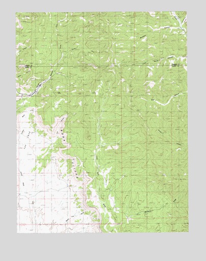 Lila Point, UT USGS Topographic Map