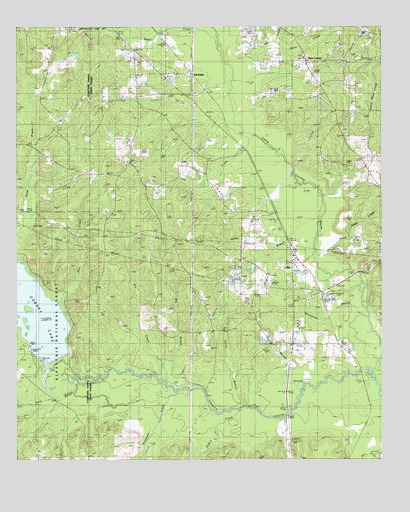 Lillie, LA USGS Topographic Map