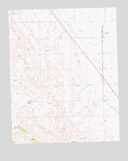 Lillis Ranch, CA USGS Topographic Map