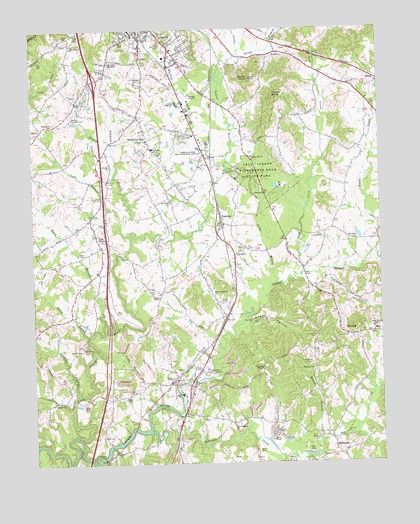 Lily, KY USGS Topographic Map