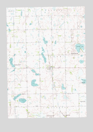 Lily, SD USGS Topographic Map
