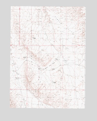 Basque, OR USGS Topographic Map
