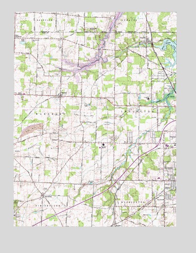 Limaville, OH USGS Topographic Map
