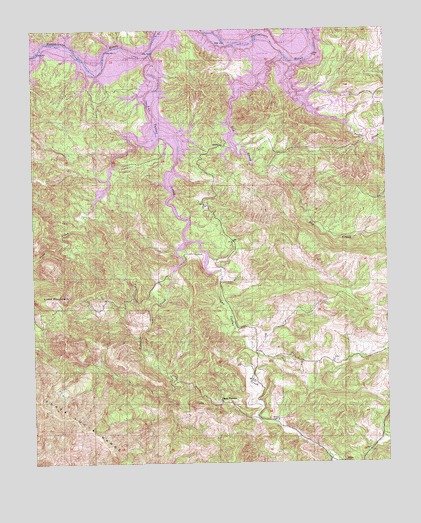 Lime Mountain, CA USGS Topographic Map