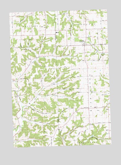 Lime Ridge, WI USGS Topographic Map