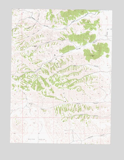 Limekiln Knoll, UT USGS Topographic Map