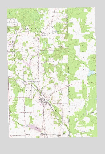 Limestone, ME USGS Topographic Map